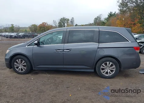 2017 Honda Odyssey Ex из США, поврежденный, VIN 5FNRL5H40HB003772
